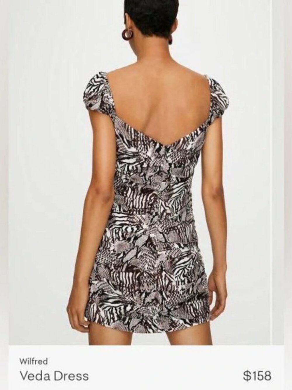 Aritzia Wilfred Veda Mini Dress - Picture 3 of 8